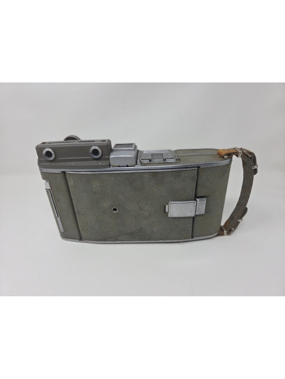 Polaroid Land Camera Model 700 Folding Rangefinder With Strap And Metal Exterior